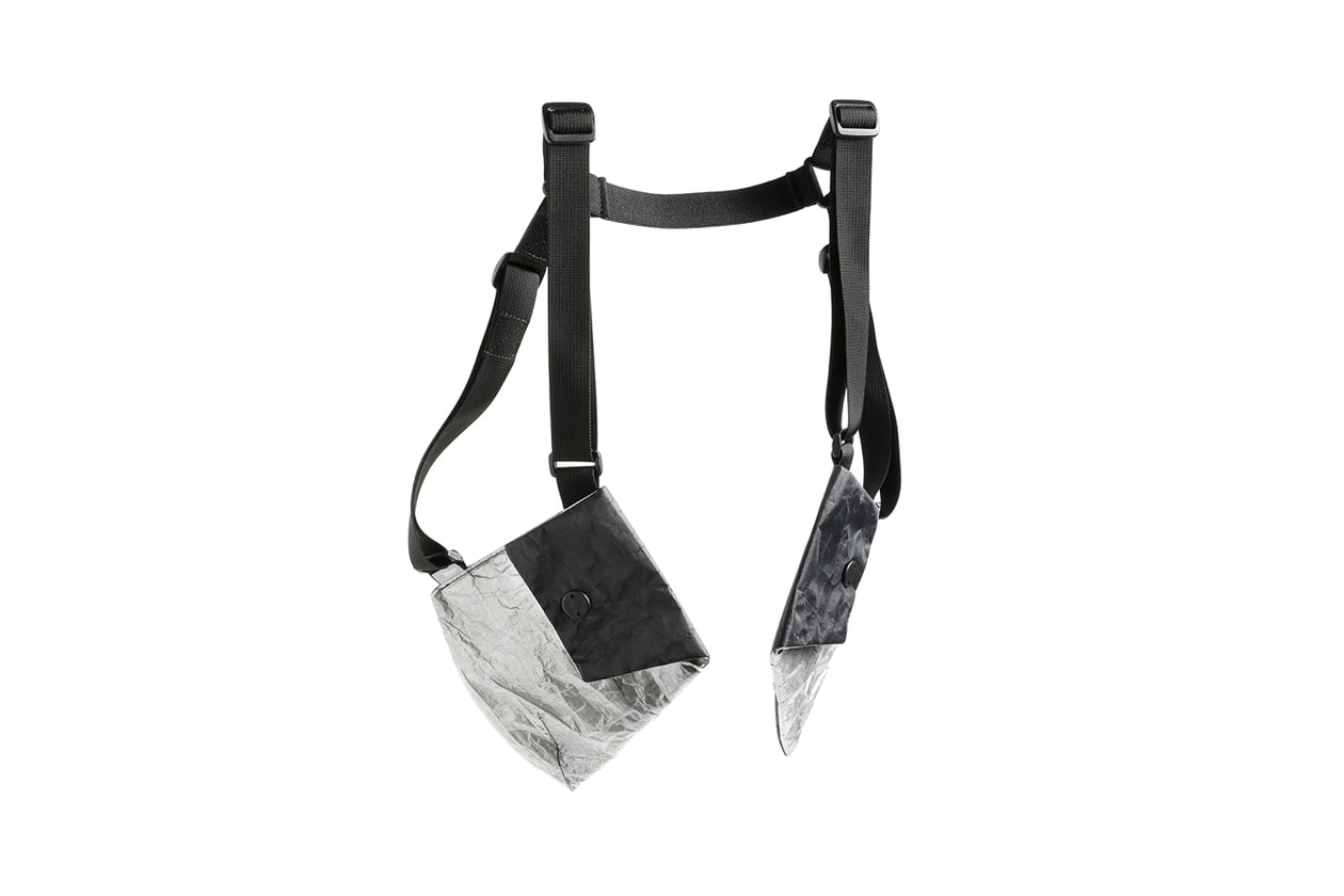 DSPTCH RND Clear Panel Dyneema Collection White Black Unit Holster Pouch Vertical Pouch Sling Pouch