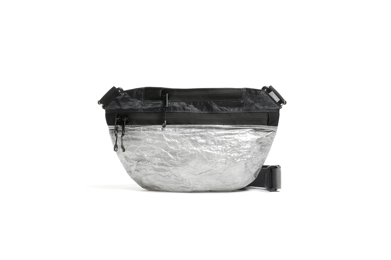 DSPTCH RND Clear Panel Dyneema Collection White Black Unit Holster Pouch Vertical Pouch Sling Pouch