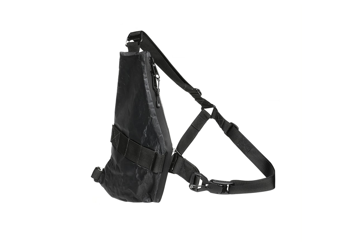 DSPTCH RND Clear Panel Dyneema Collection White Black Unit Holster Pouch Vertical Pouch Sling Pouch