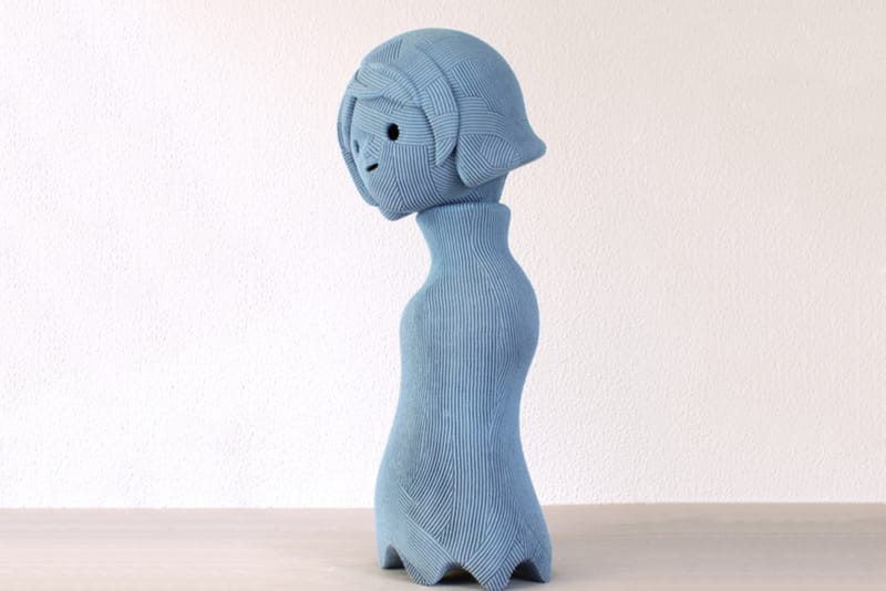 En Iwamura Unveils Ghostly Ceramic Sculptures in New Forms