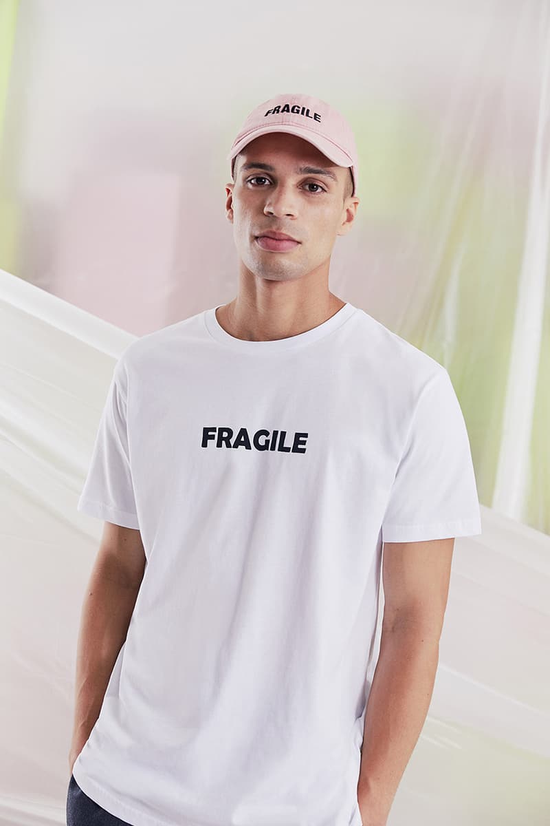 END. Clothing x Wood Wood "Fragile" Fall Winter 2019 FW19 Collection Collaboration Danish Streetwear Label Newcastle Glasgow London Launches Online Capsule Socks Caps Kael Jacket Fred Hoody Brandon Shirt Hester Sweatshirt Sami T-Shirt 