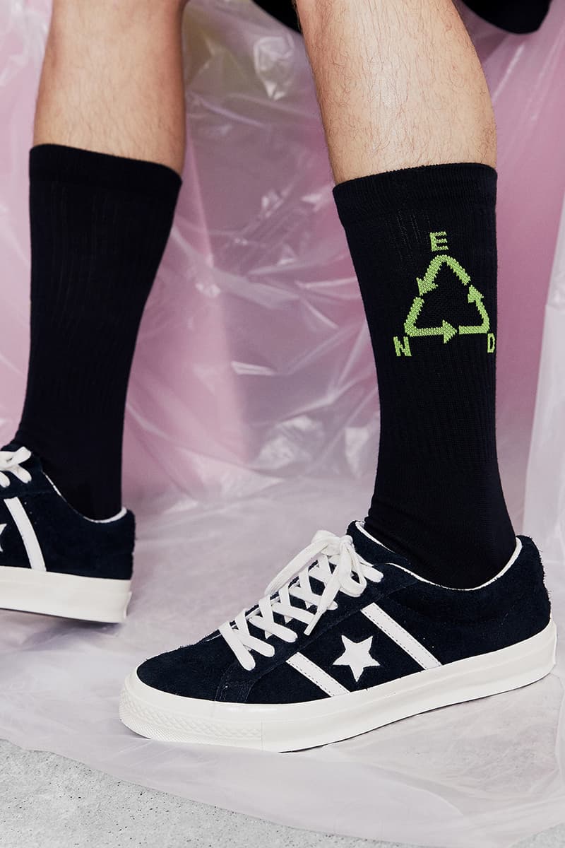 END. Clothing x Wood Wood "Fragile" Fall Winter 2019 FW19 Collection Collaboration Danish Streetwear Label Newcastle Glasgow London Launches Online Capsule Socks Caps Kael Jacket Fred Hoody Brandon Shirt Hester Sweatshirt Sami T-Shirt