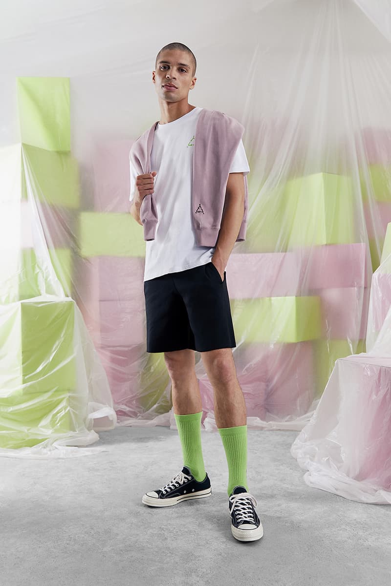 END. Clothing x Wood Wood "Fragile" Fall Winter 2019 FW19 Collection Collaboration Danish Streetwear Label Newcastle Glasgow London Launches Online Capsule Socks Caps Kael Jacket Fred Hoody Brandon Shirt Hester Sweatshirt Sami T-Shirt