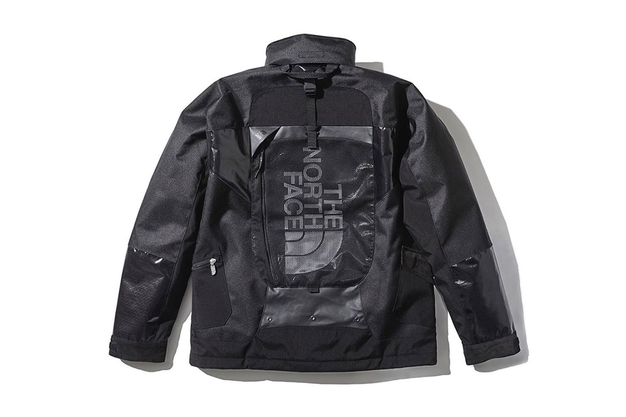 junya watanabe comme des garcons man eye the north face japan goldwin collaborative TORTOISE JACKET/ NP7193CG outerwear release date info price august 30 2019 drop backpack daypack standard fall winter fw19