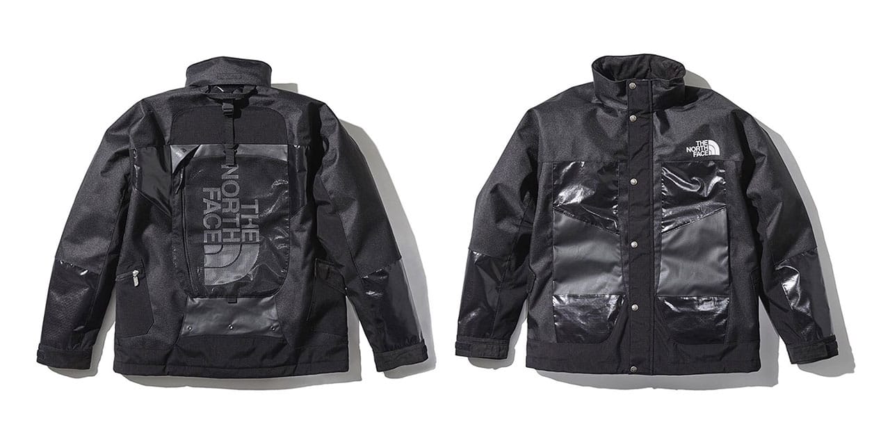 the north face mashed up bomber down jacket