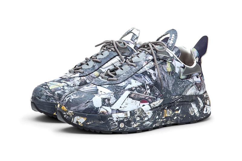Eytys Laser Leather Print "Ocean Camo" New Sneaker Silhouette Minimal Chunky Ticked Reflective Laces Transparent Details Tumbled Leather Neoprene Release Information First Look Imagery Buy Cop Online Instore Now 