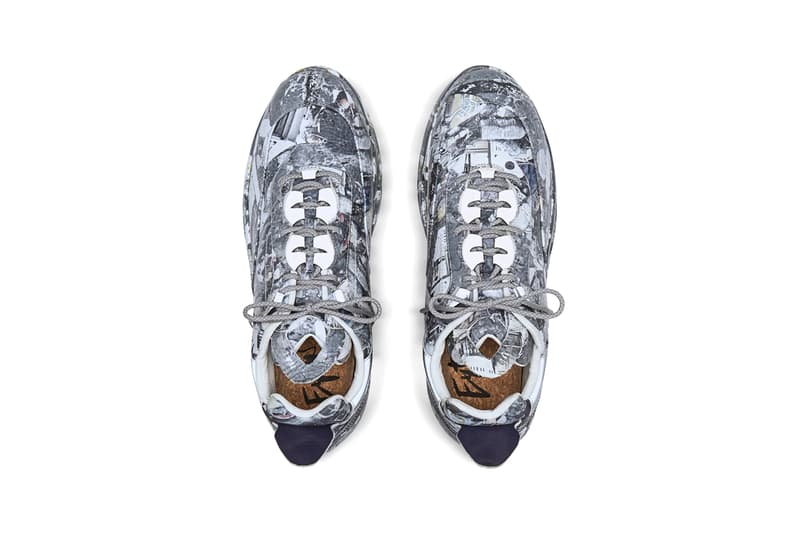 Eytys Laser Leather Print "Ocean Camo" New Sneaker Silhouette Minimal Chunky Ticked Reflective Laces Transparent Details Tumbled Leather Neoprene Release Information First Look Imagery Buy Cop Online Instore Now