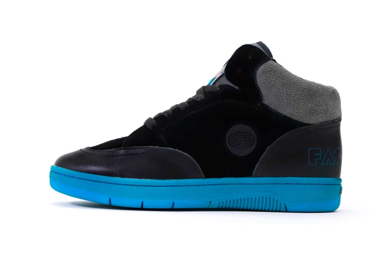 FACETASM Airwalk Disaster Enigma 1980 1990 skateboard lifestyle cushion hi tops high tops hi ankle king of skate shoes white black tonal sneaker footwear