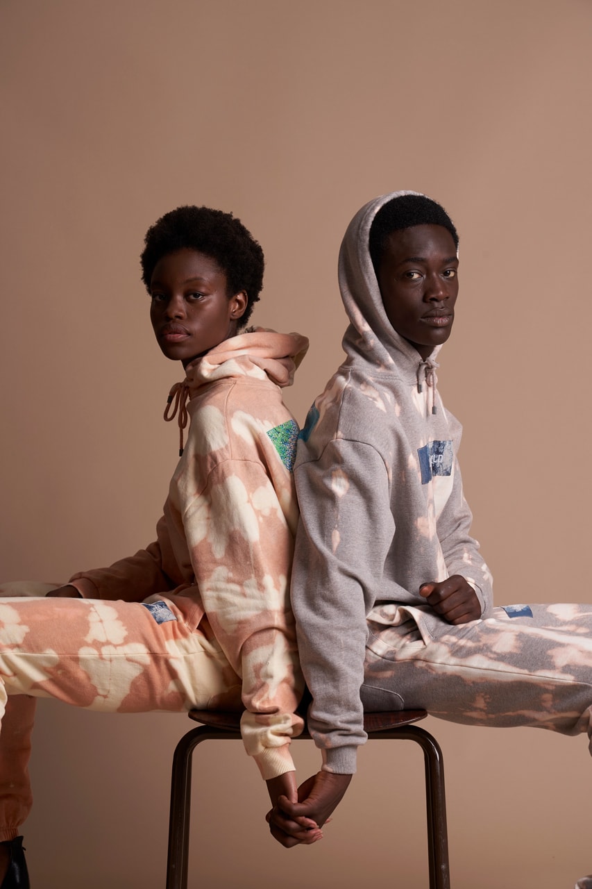 Filling Pieces Fall/Winter 2019 Collection Drop "NEW WORLD" Tie-dye Pink White Lay Up Icey Dip Dye Sneakers Hoodies Sweatpants Long sleeves Purple