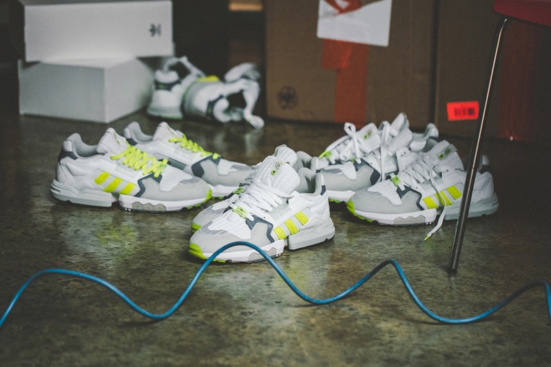 Footpatrol x adidas Consortium ZX Torsion BOOST Sneaker Release Information London Paris Footwear Store TPU 30th Anniversary Notting Hill Carnival Project Colorful Bar 