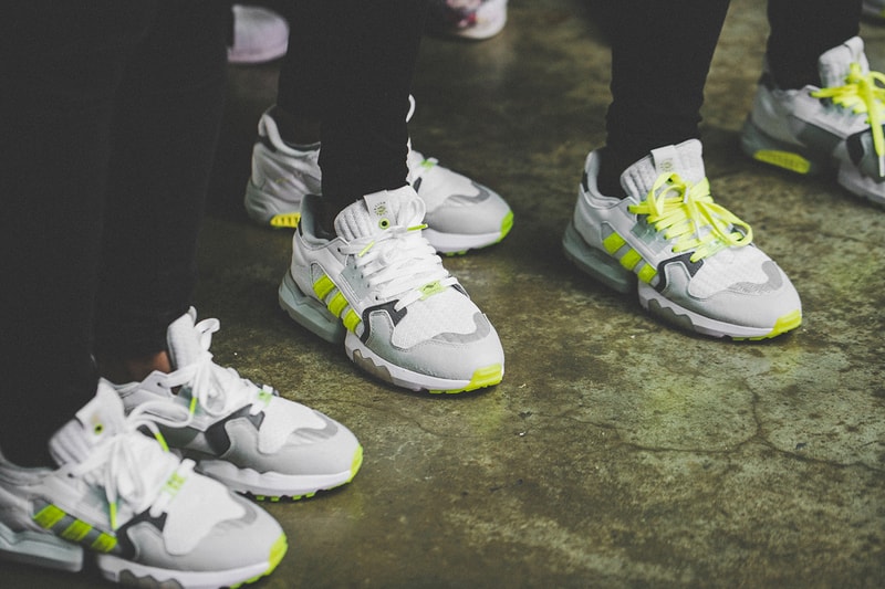 Footpatrol x adidas Consortium ZX Torsion BOOST Sneaker Release Information London Paris Footwear Store TPU 30th Anniversary Notting Hill Carnival Project Colorful Bar 
