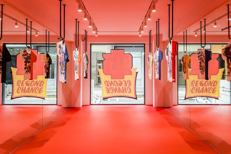 Forty percent against rights Carhartt work in progress SECOND CHANCE Exhibition garments art gallery invincible taiwan exclusive event silk print shop pop up