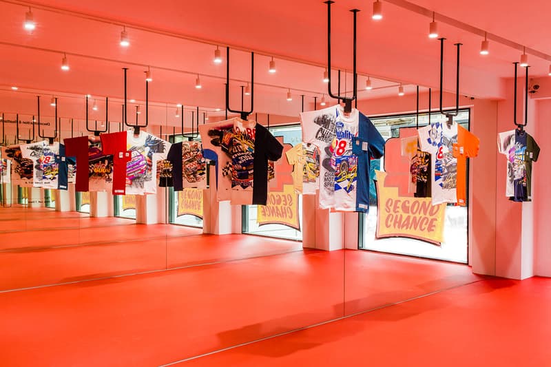 Forty percent against rights Carhartt work in progress SECOND CHANCE Exhibition garments art gallery invincible taiwan exclusive event silk print shop pop up