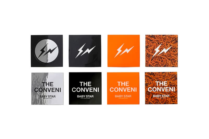 fragment design BABY STAR THE CONVENI EDITION Release Ramen noodle Snack Hiroshi Fujiwara Ginza Info Date Price