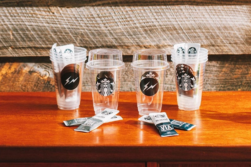 fragment design x Starbucks Japan VIA Packs, Cups collaboration instant coffee august 7 2019 release date info buy hiroshi fujiwara