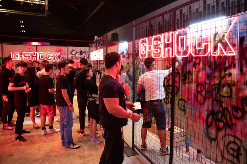 G-Shock Singapore Embrace Local Heroes at The Underground Fight Club Watch Streetwear Singapore Event MMA Music Art Exhibition Immersive 