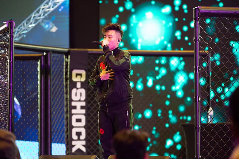 G-Shock Singapore Embrace Local Heroes at The Underground Fight Club Watch Streetwear Singapore Event MMA Music Art Exhibition Immersive