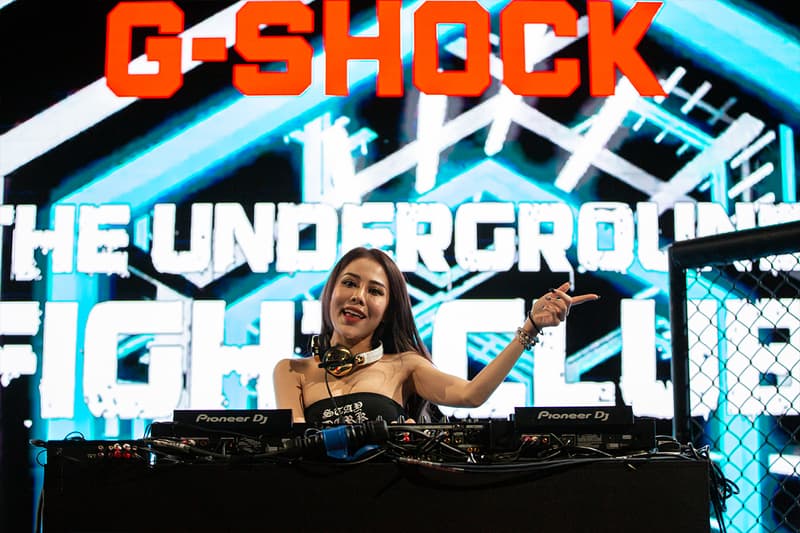 G-Shock Singapore Embrace Local Heroes at The Underground Fight Club Watch Streetwear Singapore Event MMA Music Art Exhibition Immersive