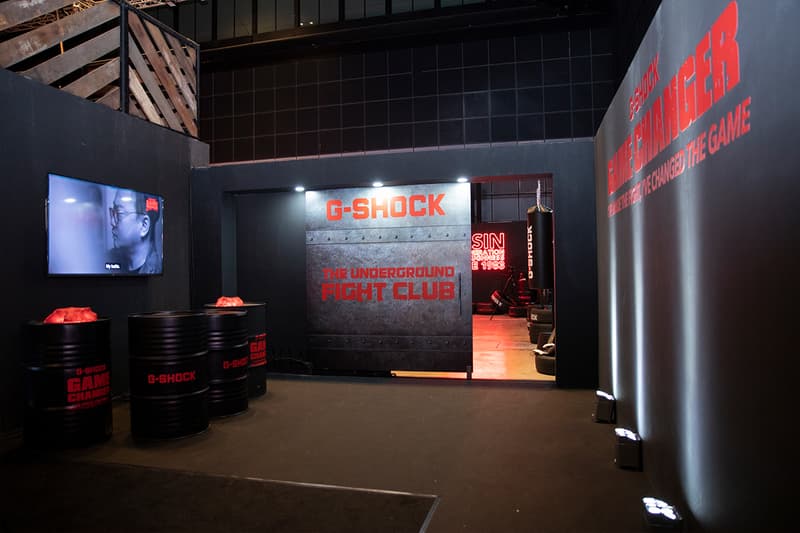 G-Shock Singapore Embrace Local Heroes at The Underground Fight Club Watch Streetwear Singapore Event MMA Music Art Exhibition Immersive