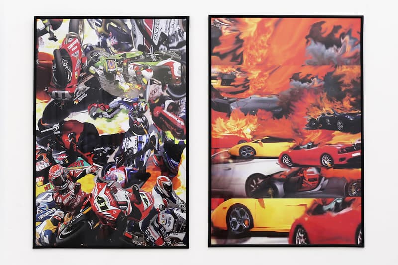 good taste exhibition dover street market los angeles artworks installations sculptures paintings collages