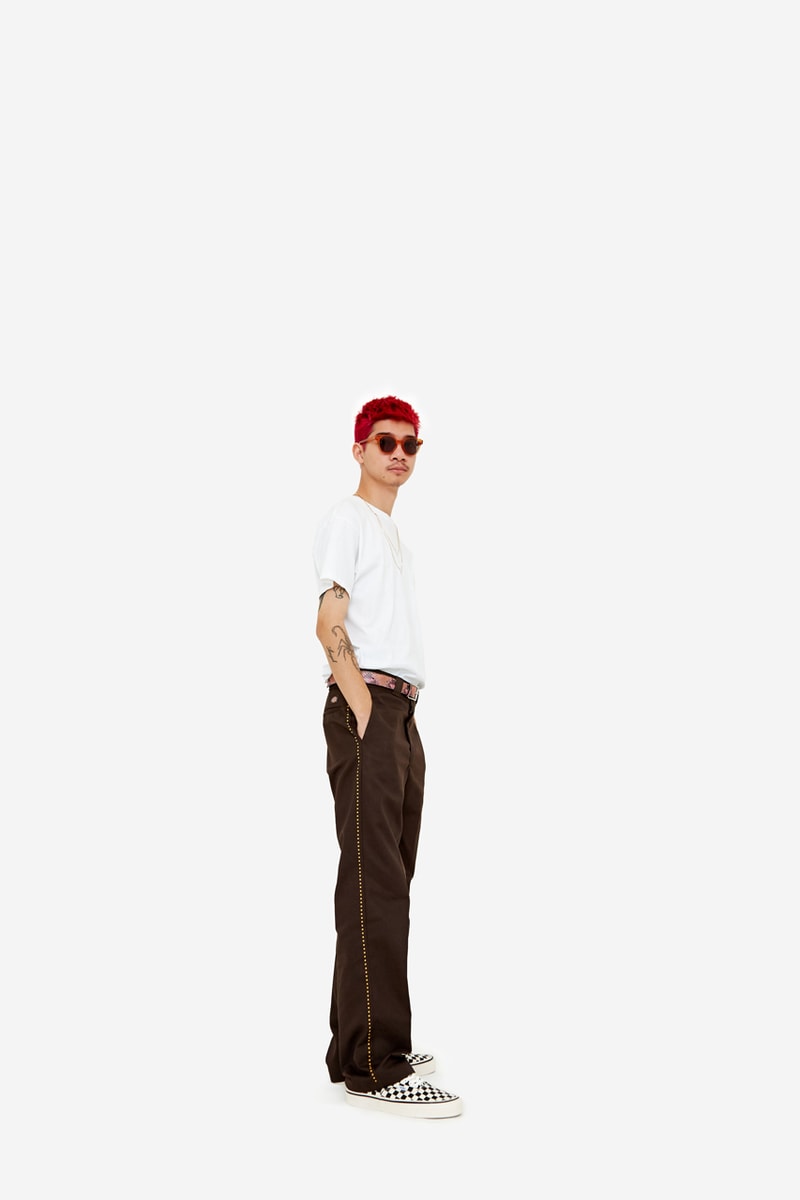 Goodhood Dickies 874 Pant Charcoal Grey Black Bright White Chocolate Brown London Stars Yellow