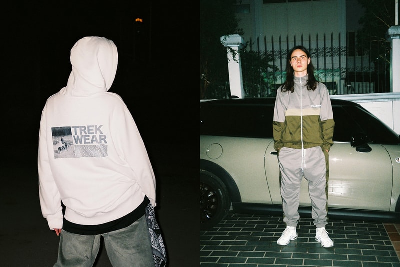 Grind London Fall/Winter 2019 Collection Shirts Trousers Pullovers Hoodies Track Suits Black White Gray Green Aliens Cars Plants