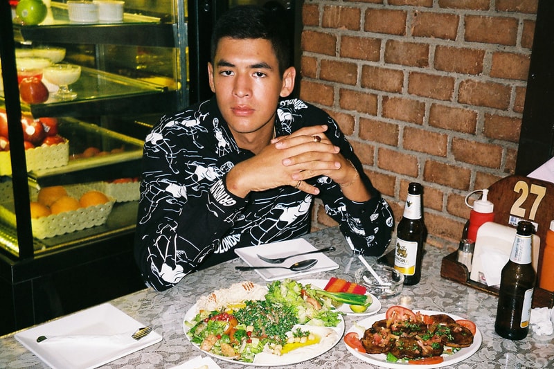 Grind London Fall/Winter 2019 Collection Shirts Trousers Pullovers Hoodies Track Suits Black White Gray Green Aliens Cars Plants
