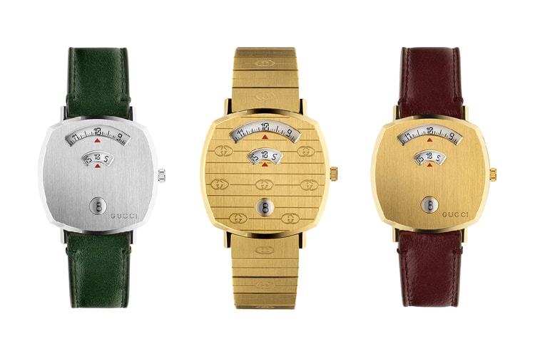 Gucci Unveils Its New Three-Window Grip Watch