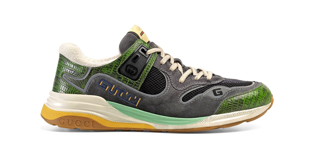 Gucci UltraPace Mixed-Materials Sneaker | Hypebeast display picture 1