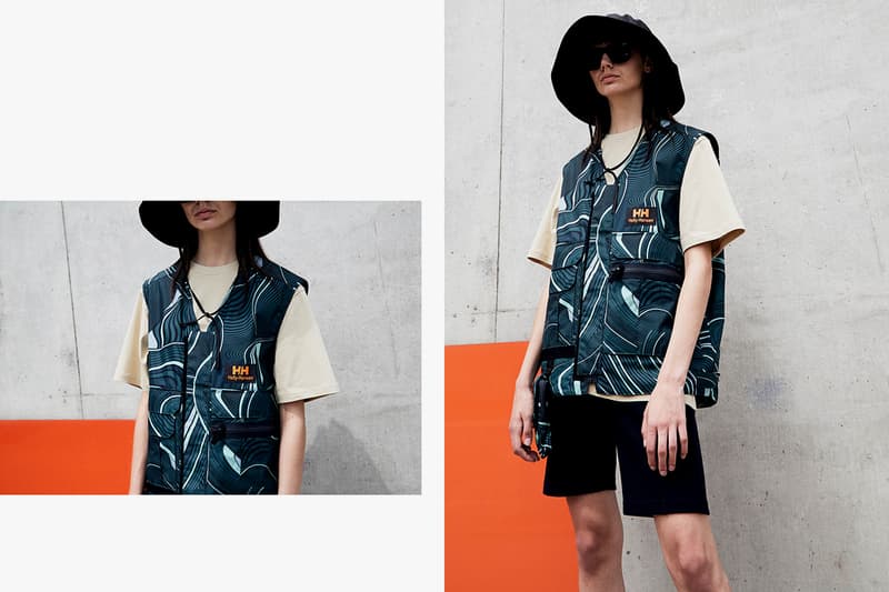 Helly Hansen Spring Summer 2020 SS20 Collection Lookbook Archive Inspiration Outerwear Professional Grade Garments Gear Neutral Tan Orange Blue No More Mondays