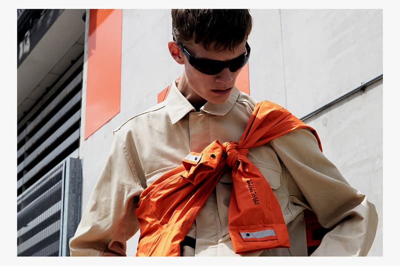 Helly Hansen Spring Summer 2020 SS20 Collection Lookbook Archive Inspiration Outerwear Professional Grade Garments Gear Neutral Tan Orange Blue No More Mondays