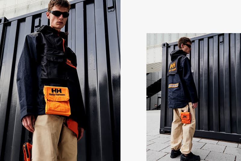 Helly Hansen Spring Summer 2020 SS20 Collection Lookbook Archive Inspiration Outerwear Professional Grade Garments Gear Neutral Tan Orange Blue No More Mondays