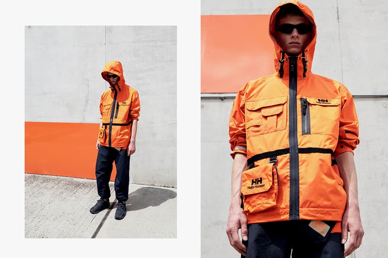 Helly Hansen Spring Summer 2020 SS20 Collection Lookbook Archive Inspiration Outerwear Professional Grade Garments Gear Neutral Tan Orange Blue No More Mondays