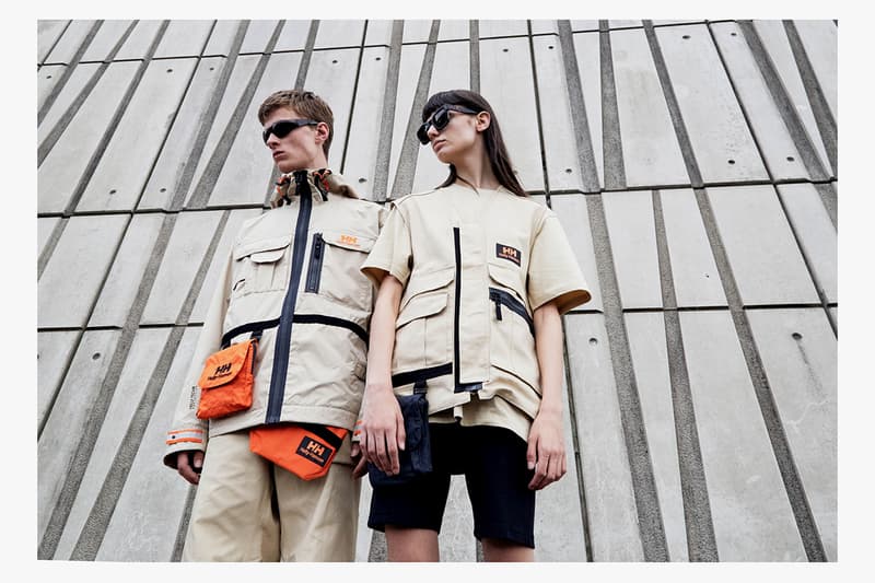 Helly Hansen Spring Summer 2020 SS20 Collection Lookbook Archive Inspiration Outerwear Professional Grade Garments Gear Neutral Tan Orange Blue No More Mondays
