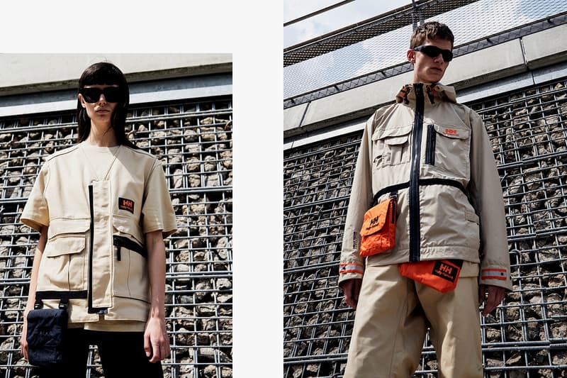 Helly Hansen Spring Summer 2020 SS20 Collection Lookbook Archive Inspiration Outerwear Professional Grade Garments Gear Neutral Tan Orange Blue No More Mondays