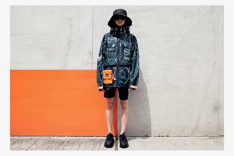 Helly Hansen Spring Summer 2020 SS20 Collection Lookbook Archive Inspiration Outerwear Professional Grade Garments Gear Neutral Tan Orange Blue No More Mondays