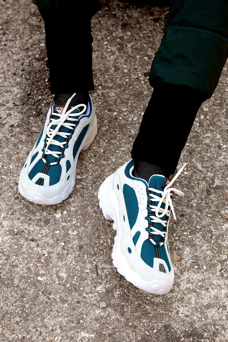 Hi-Tec HTS74 Fall/Winter 2019 FW19 Collection Footwear Apparel Silver Shadow RGS Rolling Gait System Running Trail Shoes Sneakers 1980s Sphike Low Mountain Jacket Adventure Racing Series 90s Hugo Track Pant Top