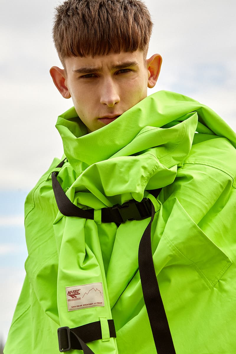 Hi-Tec HTS74 Fall/Winter 2019 FW19 Collection Footwear Apparel Silver Shadow RGS Rolling Gait System Running Trail Shoes Sneakers 1980s Sphike Low Mountain Jacket Adventure Racing Series 90s Hugo Track Pant Top