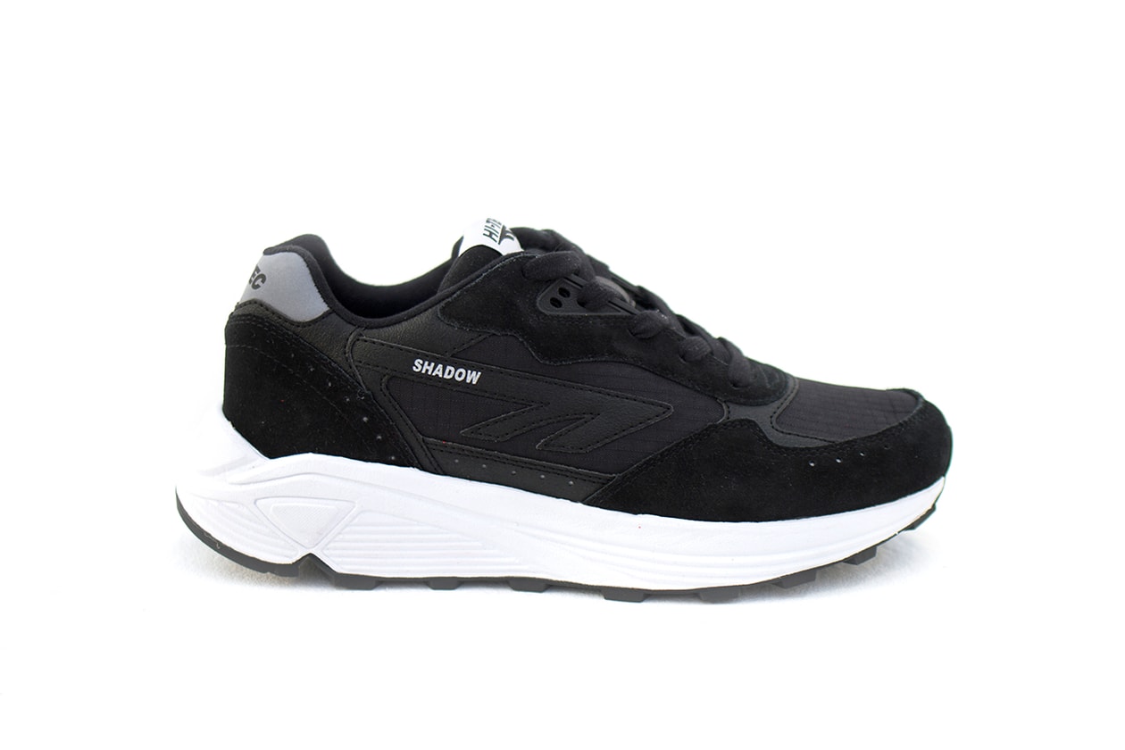 Hi-Tec HTS74 Fall/Winter 2019 FW19 Collection Footwear Apparel Silver Shadow RGS Rolling Gait System Running Trail Shoes Sneakers 1980s Sphike Low Mountain Jacket Adventure Racing Series 90s Hugo Track Pant Top