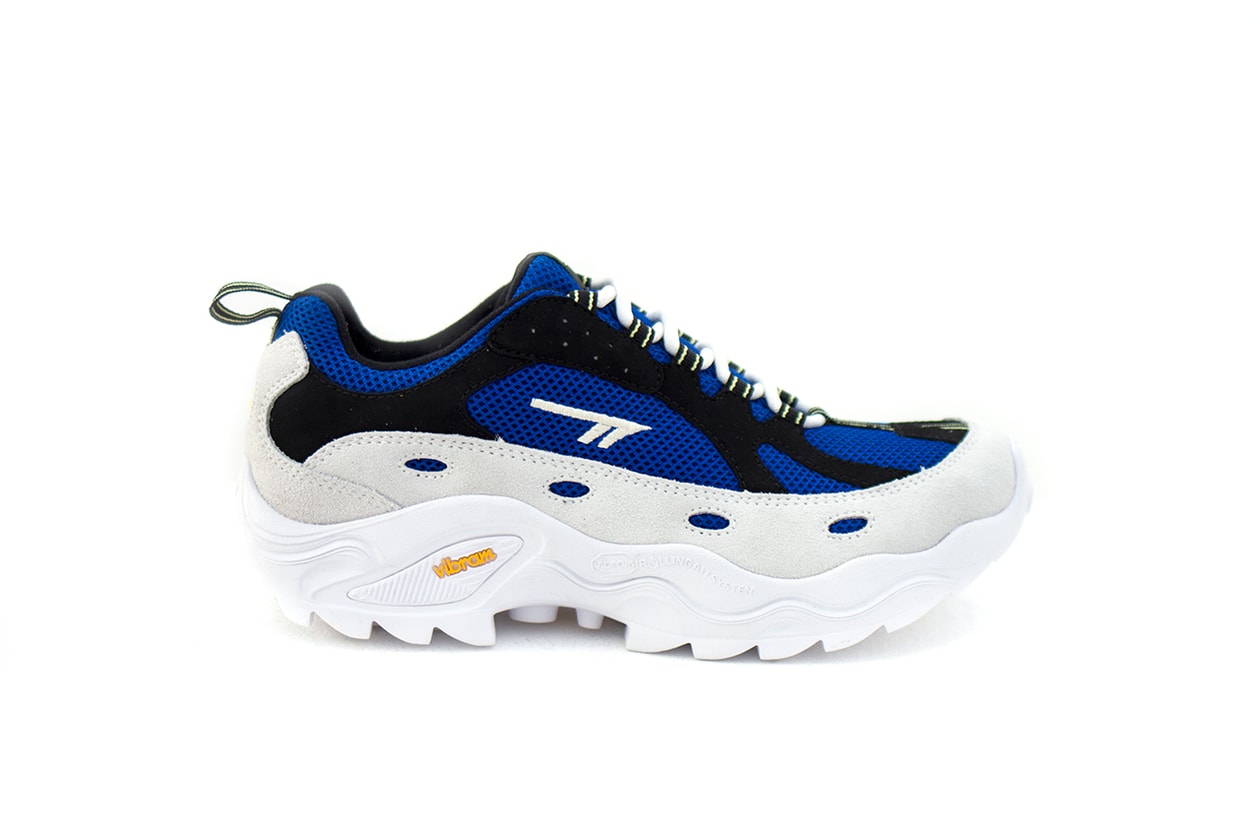 Hi-Tec HTS74 Fall/Winter 2019 FW19 Collection Footwear Apparel Silver Shadow RGS Rolling Gait System Running Trail Shoes Sneakers 1980s Sphike Low Mountain Jacket Adventure Racing Series 90s Hugo Track Pant Top
