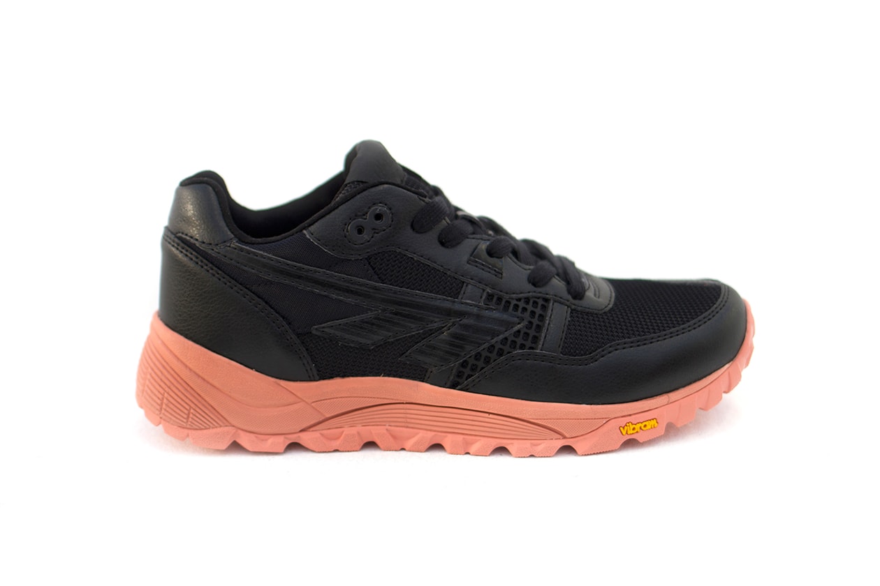 Hi-Tec HTS74 Fall/Winter 2019 FW19 Collection Footwear Apparel Silver Shadow RGS Rolling Gait System Running Trail Shoes Sneakers 1980s Sphike Low Mountain Jacket Adventure Racing Series 90s Hugo Track Pant Top