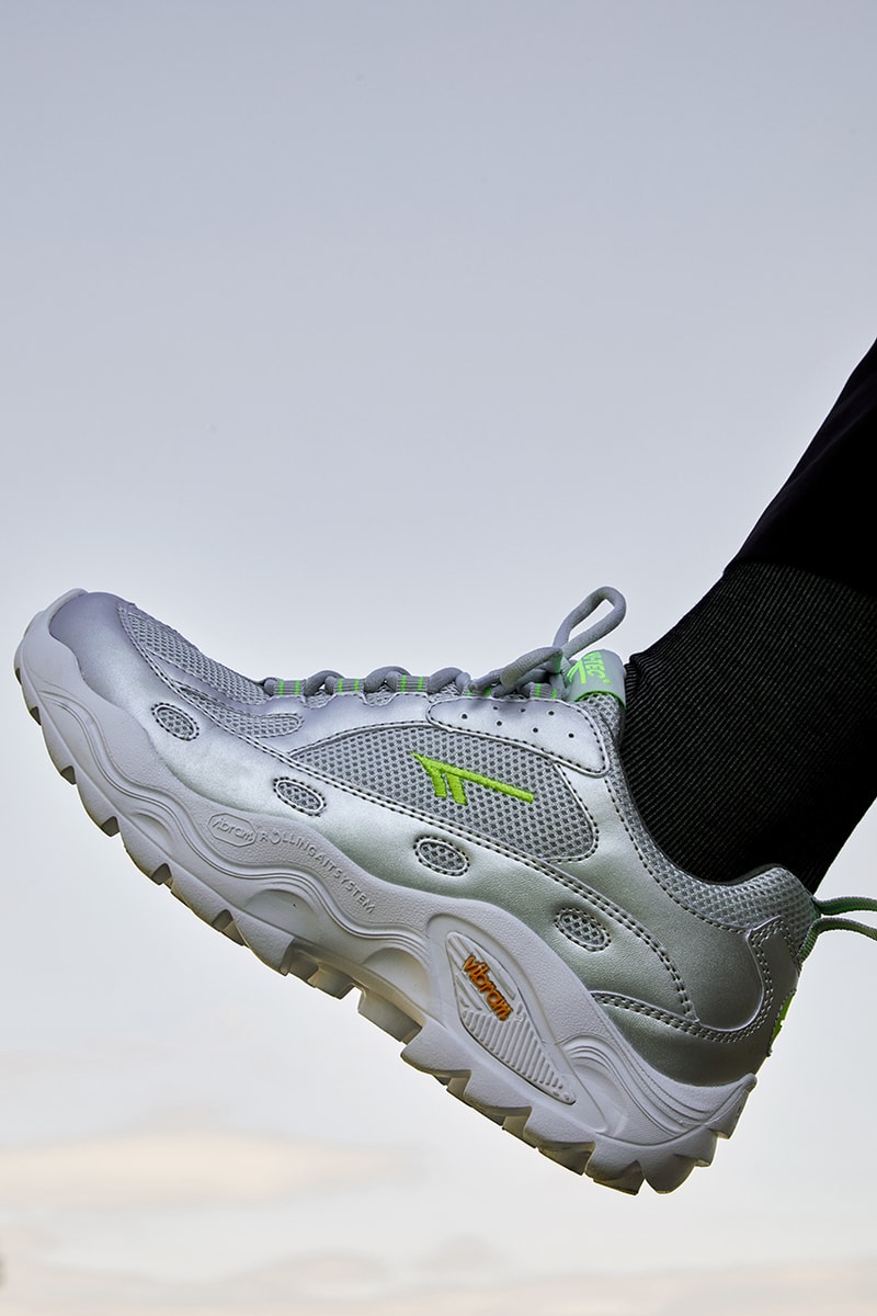 Hi-Tec HTS74 Fall/Winter 2019 FW19 Collection Footwear Apparel Silver Shadow RGS Rolling Gait System Running Trail Shoes Sneakers 1980s Sphike Low Mountain Jacket Adventure Racing Series 90s Hugo Track Pant Top