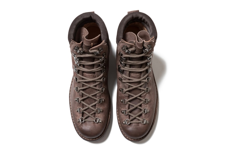 hobo Trekking Boot Slip On Release footwear shoes tokyo Japan Italian bootmaking shoemaking boots trek trail outdoors leather 
