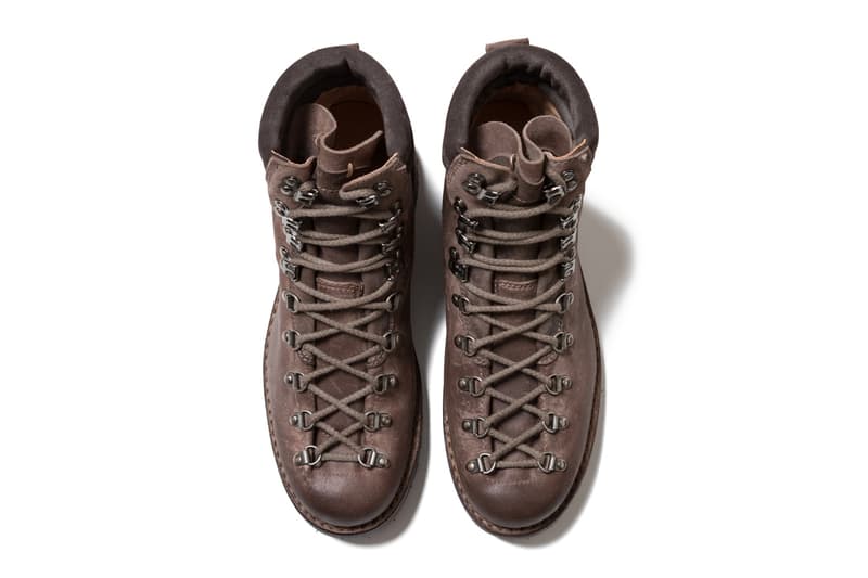 hobo Trekking Boot Slip On Release footwear shoes tokyo Japan Italian bootmaking shoemaking boots trek trail outdoors leather