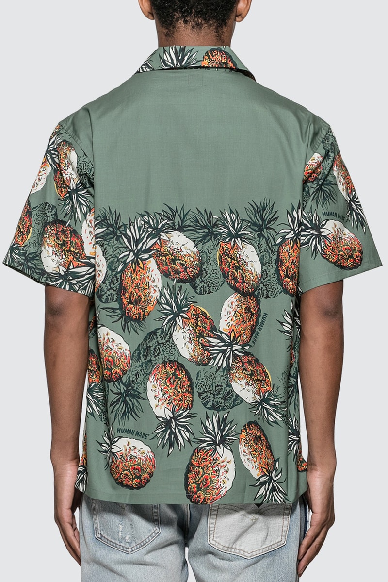 human made aloha collared shirts duck pineapple buttondowns button down summer 2019 nigo