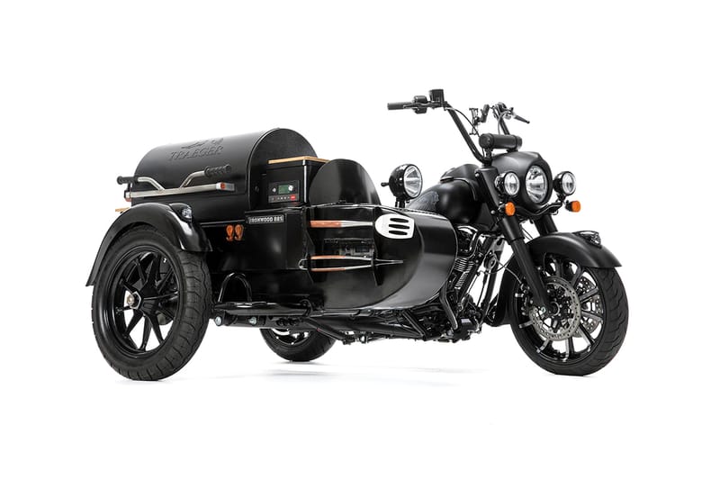 Indian Motorcycle & Traeger Converts Sidecar to Ironwood Grill