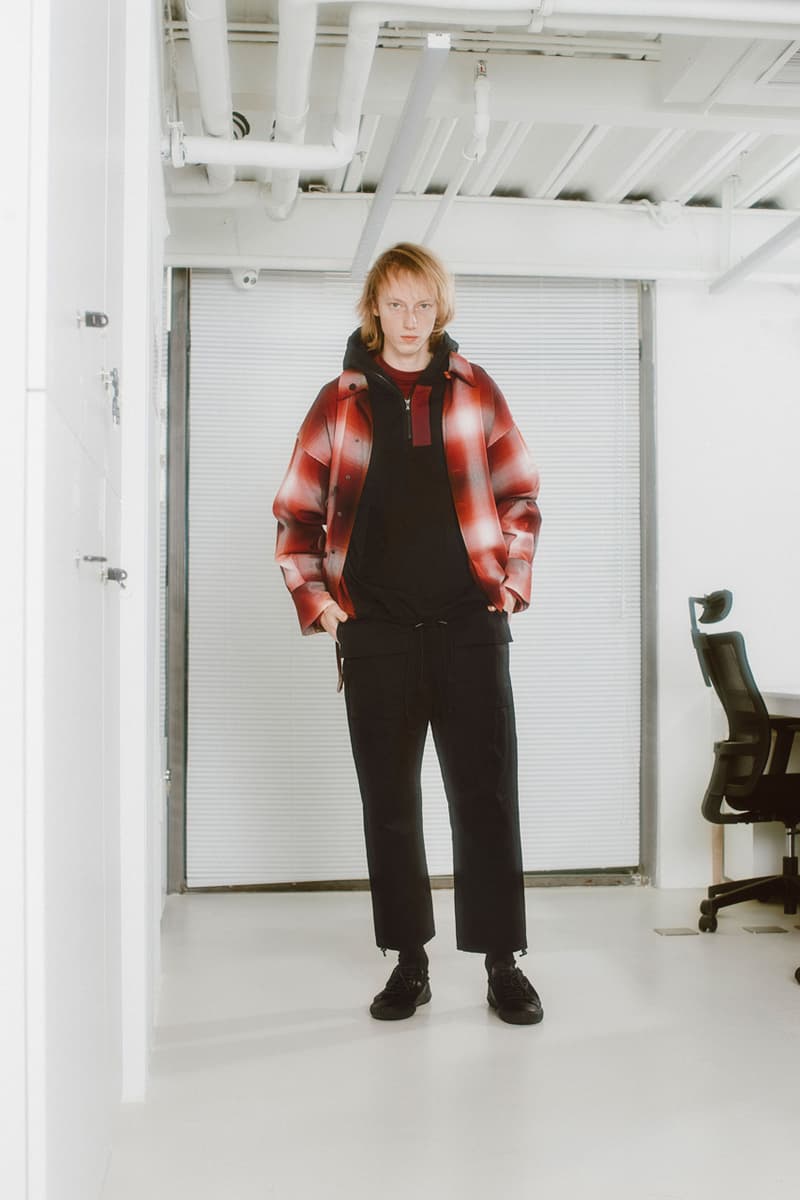 Indice Studio Fall/Winter 2019 Collection Stranger Things Jackets Flannels Pants Shirts Red Green Blue Yellow Black Talismans