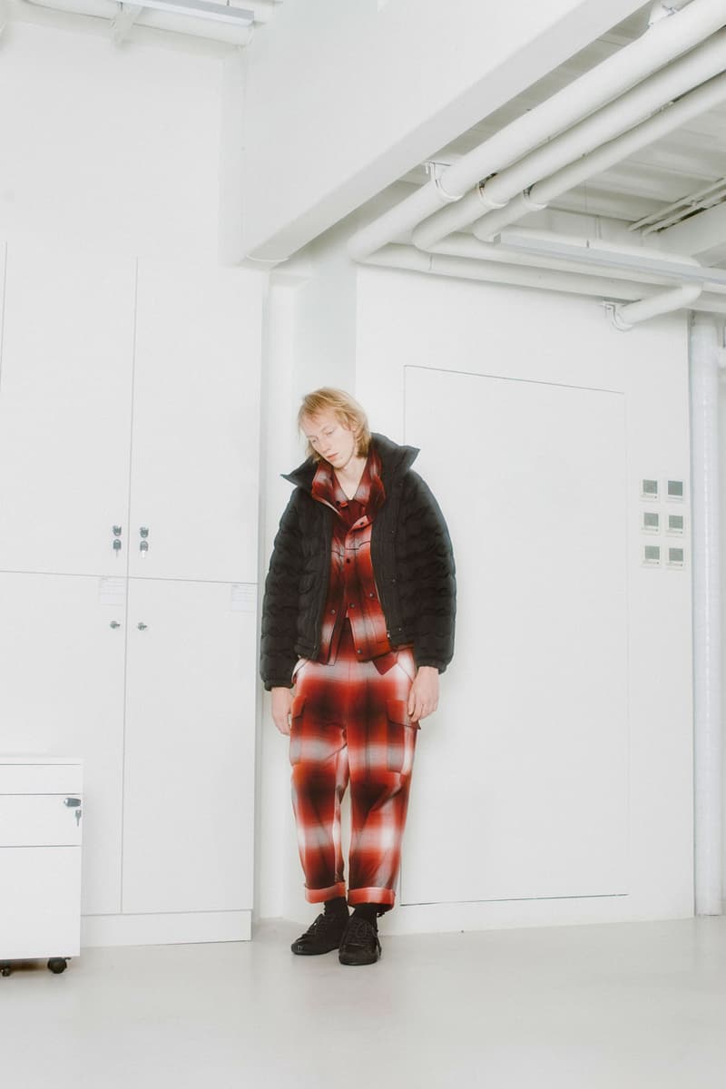 Indice Studio Fall/Winter 2019 Collection Stranger Things Jackets Flannels Pants Shirts Red Green Blue Yellow Black Talismans