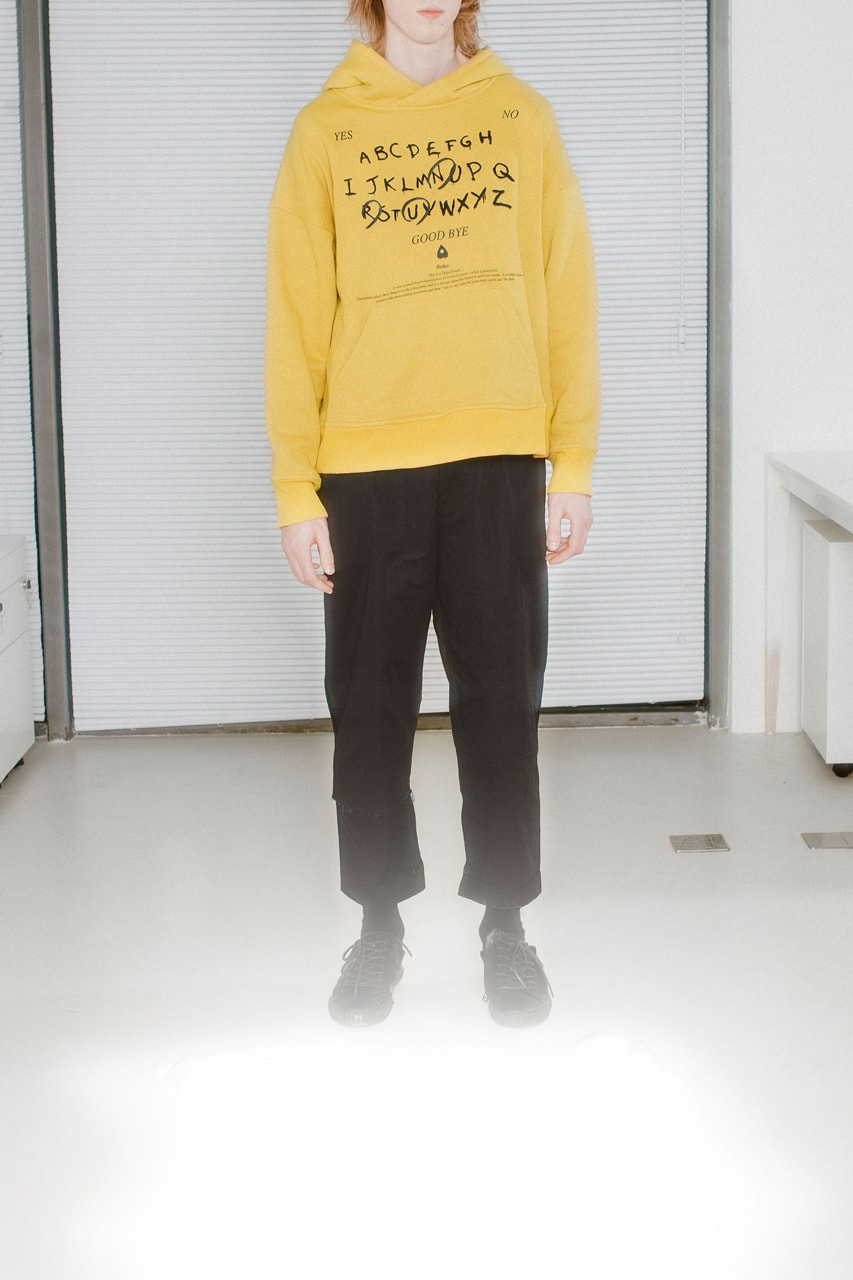 Indice Studio Fall/Winter 2019 Collection Stranger Things Jackets Flannels Pants Shirts Red Green Blue Yellow Black Talismans