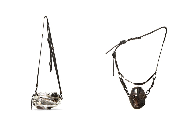 INNERRAUM Drops New Sculptural, Armored Crossbody Bags